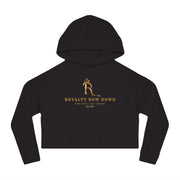 Royalty Cropped Hooded Sweatshirt