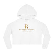 Royalty Cropped Hooded Sweatshirt