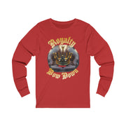 Crown in hand Long Sleeve Tee - Royalty Bow Down