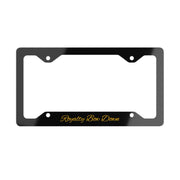 Metal License Plate Frame - Royalty Bow Down