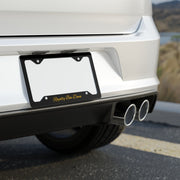 Metal License Plate Frame - Royalty Bow Down