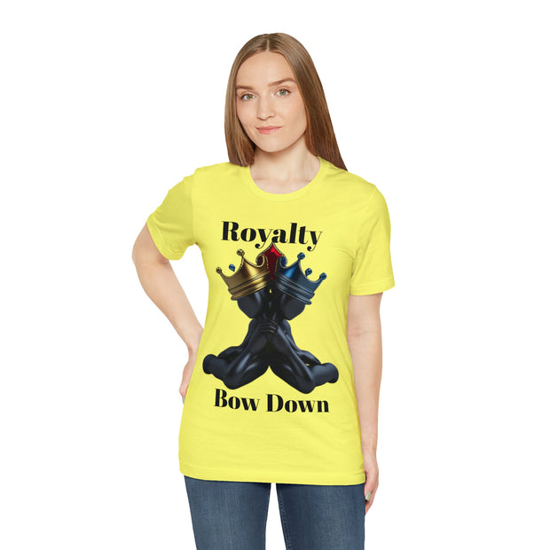 Two Kings Short Sleeve Tee - Royalty Bow Down