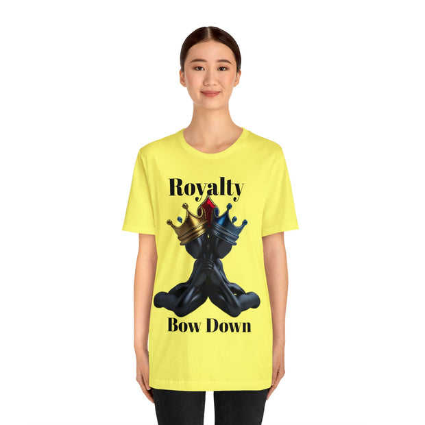 Two Kings Short Sleeve Tee - Royalty Bow Down