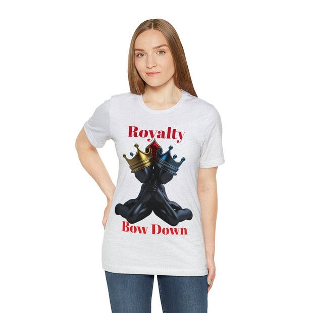Two Kings Short Sleeve Tee - Royalty Bow Down