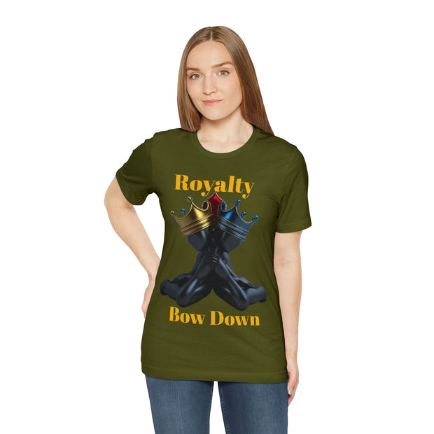 Two Kings Short Sleeve Tee - Royalty Bow Down