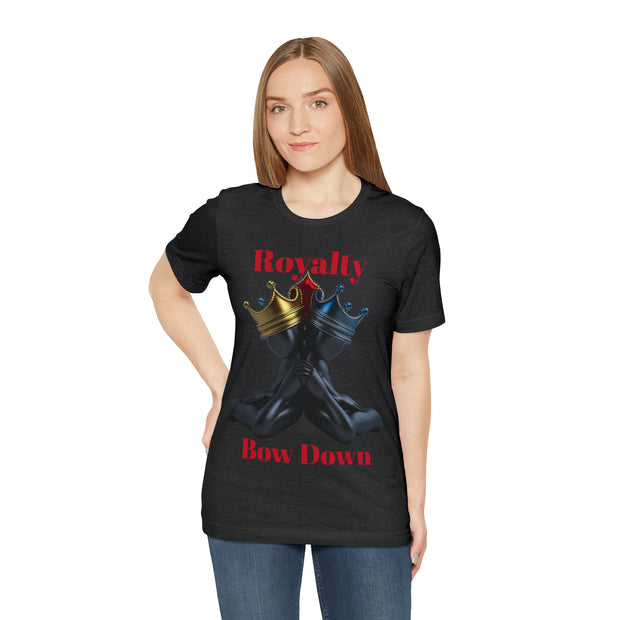 Two Kings Short Sleeve Tee - Royalty Bow Down