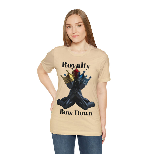 Two Kings Short Sleeve Tee - Royalty Bow Down