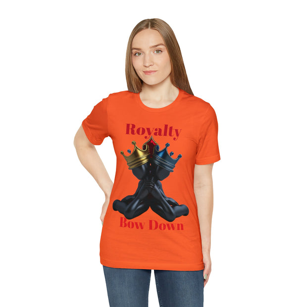 Two Kings Short Sleeve Tee - Royalty Bow Down