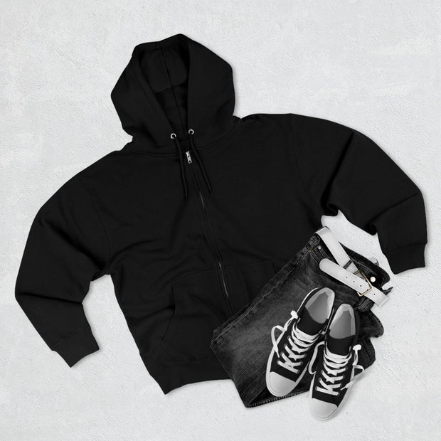 Unisex Premium Full Zip Hoodie - Royalty Bow Down