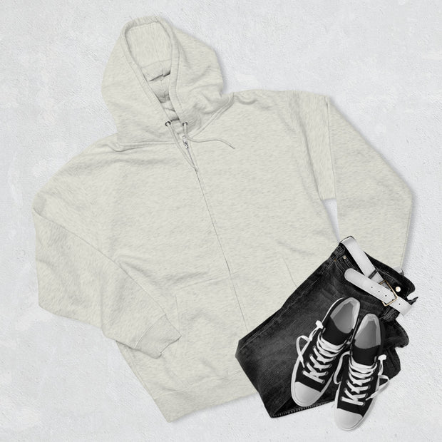 Unisex Premium Full Zip Hoodie - Royalty Bow Down